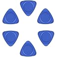 Fixinus 10 Pieces Universal Triangle Plastic Pry Opening Tool for iPhone Mobile Phone Laptop Table LCD Screen Case Disassembly Blue Guitar Picks