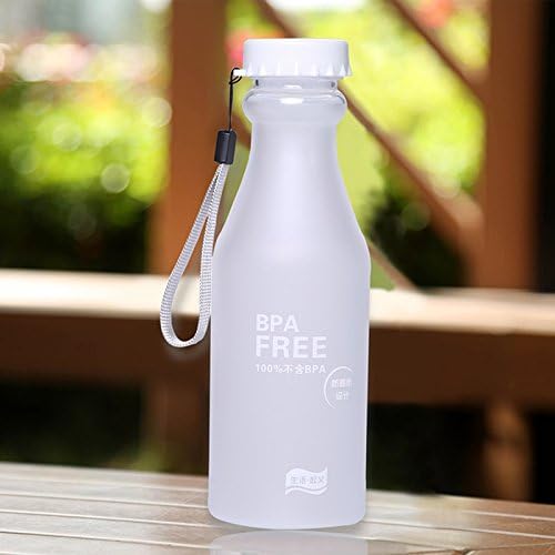 350ml 550ml Scrub Colorful Plastic Water Bottle BPA Free Portable Drinkware Leakproof Travel Bottle