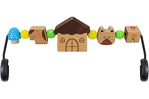 iGRATENS Baby Bjorn Bouncer Toy Bar, juguete para bebé gorila suave y feliz, fácil de poner y quitar, materiales aptos para niños, diseño emocionante para bebés curiosos, paraíso de mascotas