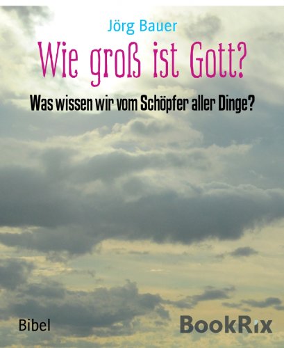 Download Wie groß ist Gott?: Was wissen wir vom Schöpfer aller Dinge?