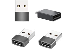 TingDongWei Adattatore USB C Kit, Adattatore USB C Femmina a USB Maschio(3 Pezzi), Adattatore Tipo C a USB 3.0 OTG(1 Pezzi), Compatible per MacBook Pro 2021, MacBook Air 2020, Galaxy S9/S8/Tab S3