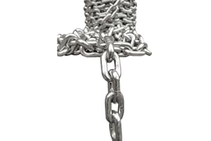 PIMAR marine equipment Catena calibrata in Acciaio Inox aisi 316 DIN 766- D 8mm - Venduta al Metro Barca Acciaio