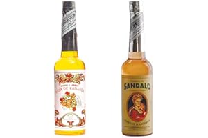 DORAZEN PACK DE DOS BOTELLAS DE AGUA DE SÁNDALO 221ml Y OTRA DE KANANGA 221ml