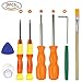 Produktbild Snner Nintendo-Schraubendreher-Set, Profi Nintendo Schraubenzieher-Reparatur-Tool-Kit für Nintendo wechseln 3DS und Nintendo Wii/NES/SNES/DS Lite/GBA/Gamecube und mehr