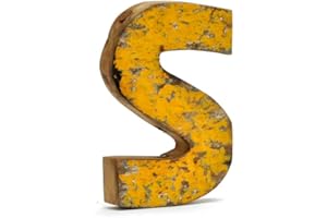 FANMEX Fantastik - Letra de madera reciclada (S)