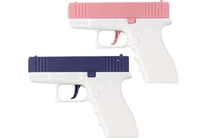 AYNKH 2 Pack Water Pistol Gun Toys for Kids, 60ML Mini Squirt Toy for Summer Pool Party Bath Garden Swimming Beach Game Outdoor Supplies Boys Girls