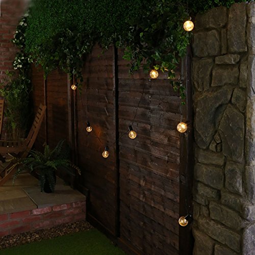 4,5m Außen/Innen Party Lichterkette, 10 LEDs warmweiß, batteriebetrieben, von Festive Lights - 5