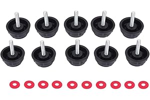 GUANGCAILUN Tifanyyg Couverture avec Accessoires de pêche Gaskets 10pcs / Set Pêche Universal Reel Spinning poignée de poignée Bouchon à vis