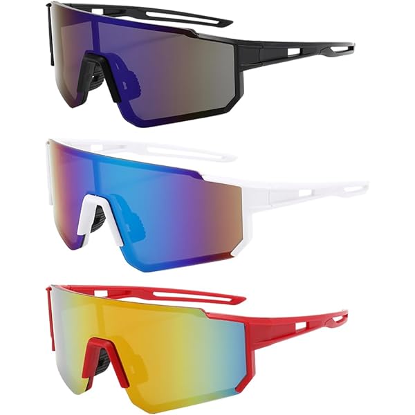 Lunettes Polarisées EX-9100 Pour Moto Et Vélo - Protection UV400 Anti-vent