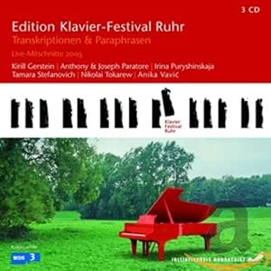 Transcriptions \u0026 Paraphrases : Edition Klavier-Festival Ruhr, Edition  Klavier-Festival Ruhr: Amazon.it: CD e Vinili}