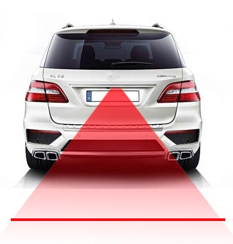 Vheelocityin Hazard Laser Fog Light for Maruti Celerio