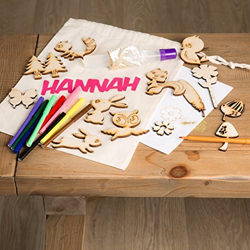 Personalised Kids Woodland Animals Themed Party Bag