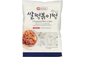 BOWLTIFUL A+ Hosan Korean Chinese Rice Cake Sticks Chopped Teokboki Tteobokki Topokki 500g
