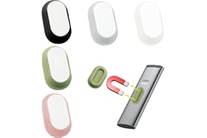 CANIPHA Lot de 5 supports muraux pour télécommande, support telecommande mural pour téléviseur auto-adhésifs range télécommande, support magnétique pour télécommande