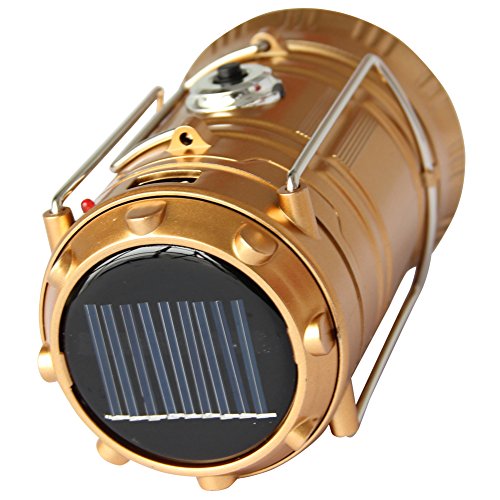 Janecrafts LED Laternen Zusammenklappbare Campinglampe Wasserdichte Zeltleuchte Aussenleuchte für Camping, Wandern, Notfall [Energieklasse A+] - 3