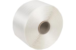 Kortpack 031.0206-1 Rolle 19mm Polyester Umreifungsband | 600mtr | Zugfestigkeit: 550KG | Kerndurchmesser: 76mm.