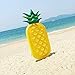 Produktbild Froadp Schwimmring Luftmatratzen PVC Aufblasbar Schwimmreifen Wasserspielzeug Tragfähigkeit 120KG für Strand Party Sommerspielzeug Kinder Erwachsene(200x90x20cm, Ananas)