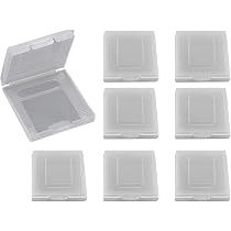 Étuis De Protection Pour Cartouches De Jeu – Lot De 6 Boîtiers Plastique Transparent | Compatible Game Boy Advance, Rangement Et Protection - 5