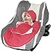 Wallaboo Baby Blanket Coco - For Car seat and Travel - 100% Pure Cotton - 90 X70 cm - For Babies from Newborn - Red