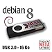 Produktbild Debian 8 Live - AIO (all in one) - 32 & 64 bits - USB-stick 3.0 - 16 Go