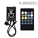 Produktbild Minger 20 Tasten IR Fernbedienung Musik Controller für RGB 3528 5050 SMD Lichtband, LED Streifen, LED Band, LED Strip