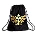 Produktbild Nintendo NINTENDO Legend of Zelda Metallic Gold Rubber Print Gymbag, Multi-Colour (CI007055ZEL) Rucksack, 28 cm, 20 liters, Mehrfarbig (Multicolour)