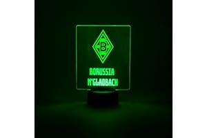 Borussia Mönchengladbach LED Lamp Light Night Light ** Emblem **