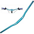 Manopole Bici Antiscivolo In Gomma Con Doppia Chiusura – Per Manubri 22,2 Mm, Mountain Bike, MTB, BMX, Design Ergonomico - 4