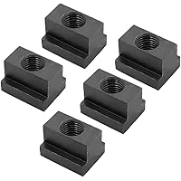 LYTIVAGEN 5 Stück T8 Gleitmuttern T Nut Mutter M8 Kohlenstoffstahl Hammerkopfmutter M8 Nutenstein Gleitmutter…
