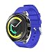 Produktbild samLIKE Sport weiches Silikon Ersatz Armband Handgelenk Bügel für Samsungs Gang Sport (Blau)