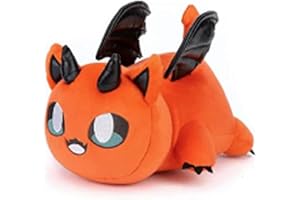 YUMSOU 25cm Cute Aphmau Meows Cat Plush Toy Soft Meemeow Stuffed Donut Cat Plushes French Fry Cheeseburger Food Plush Doll Gifts (Mermaid Cat)