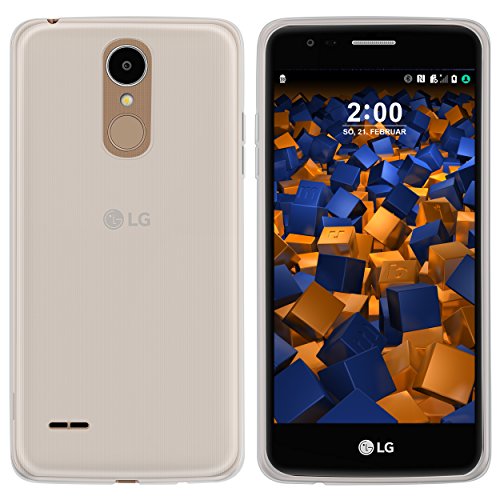 Preisvergleich Produktbild mumbi Schutzhülle für LG K8 (2017) Hülle transparent weiss