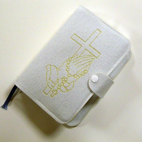 Preisvergleich Produktbild Farbklecks Collection - Gotteslobhülle weiss - Motiv 1 - personalisierbar mit Namen - Gotteslob Buchhülle - Gotteslobumschlag