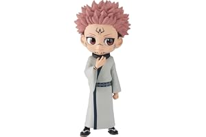Banpresto Jujutsu Kaisen QPosket Sukuna Chiffre, 14 cm Hauteur, Multicolore