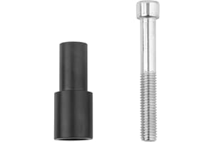 Safuotn Motorrad CNC Aluminium Handy, Mobiltelefon Telefon Stand Montieren, GPS Navigation Halterung Verlängerung Stange Halter für B.M.W K1600GT K1600GTL R1200RT R1250RS R1250RT Zubehör (Schwarz)