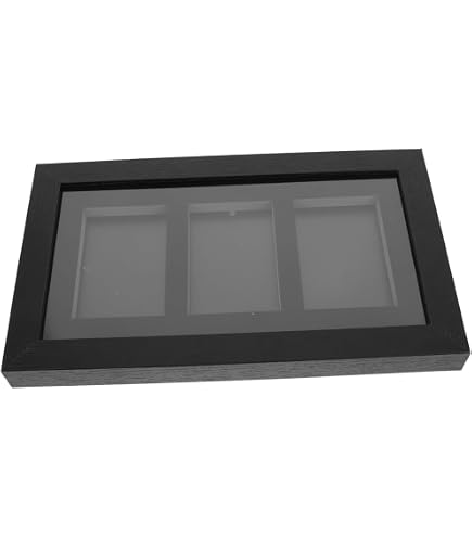 Bambus-Kartenständer Für PSA-gradierte Sammelkarten – Mit UV-Plexiglas, Maße 14,5x12,5x2 Cm