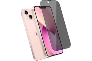 Privacy Anti-Spy Screen Protector with Black Frame for Apple iphone (13/14 / 13 pro)