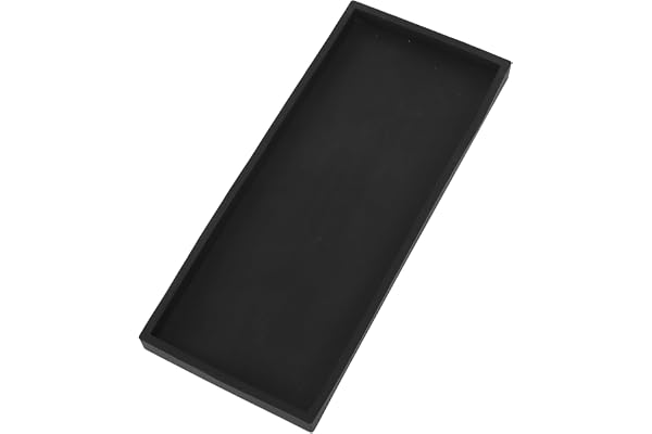 Silikon Vanity Bricka för Badrum, Rektangel Sink Fack Lagring Vanity Bricka Kosmetik Smycken Organisator för Badrum Kläktbord