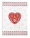 Produktbild NEU !! Halbleinen Geschirrtuch, TRIOLINO®, Druckmotiv Winterliebe, Format 50/70