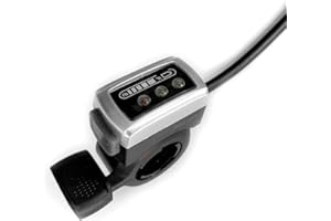 L-faster Thumb Throttle for 24V/36V / 48V bike with power indicator Wuxing Brand 106DXc Scooter Accelerator Vehicle Speed Controller