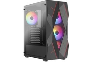 AEROCOOL Boitier PC Moyen Tour Volcan G v1 (Noir)