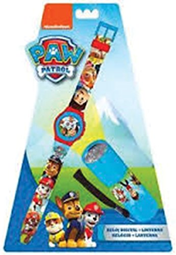 Set Uhr Digital Taschenlampe Patrulla Canina Skye Everest