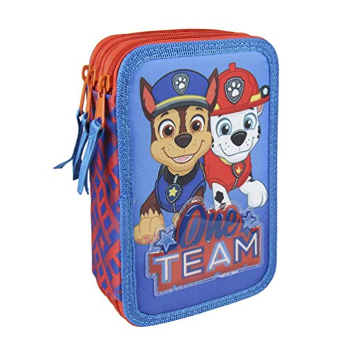 Preisvergleich Produktbild Cerdá Paw Patrol Schuletui Federmäppchen, 19 cm, Rot (Rojo)