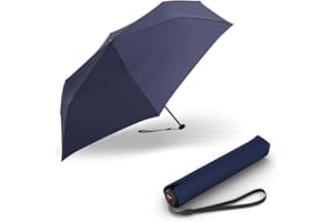 Knirps Regenschirm I.030 Small Manual mit Schirmtasche I 21 cm kleiner Reiseschirm I Regenschirm leicht I kleiner Taschenschirm mit Handöffner I Taschenregenschirm sturmfest