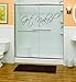 Produktbild Get Naked Badezimmer Dusche Wand Aufkleber Vinyl Kunst