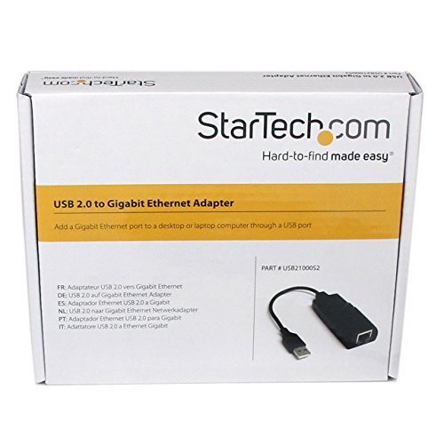 StarTech.com USB 2.0 auf Gigabit Ethernet RJ45 NIC Netzwerkadapter - 5