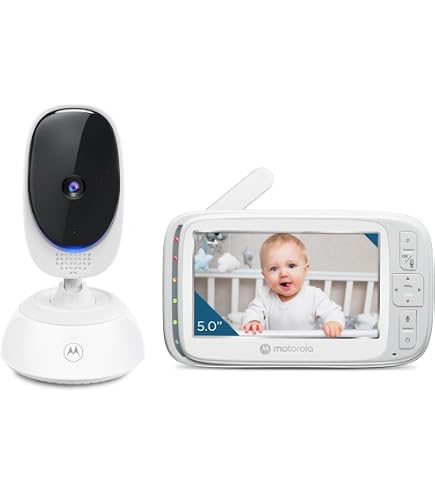 Baby Monitor Proscenic BM300, telecamera HD 1080P, schermo da 5 pollici