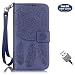 Produktbild Aireratze Galaxy S7 Handyhülle, Galaxy S7 Hülle PU TPU Innen 2 Separate Magnetverschluß Kratzfestes Schutz Handy Mandala Dream Catcher Blume in Blau Hülle für Samsung S7 (USB Cable)