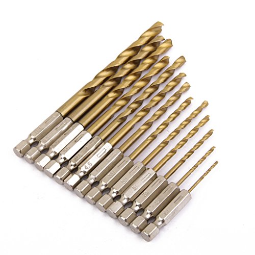 13pcs Sechskantschaft Schnellwechsel Cobalt Bohrer Gesetzt Multi Bits - 4
