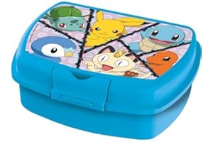 arlis Boîte à goûter Pokémon - Fabrique en Espagne (Lunch Box PK)
